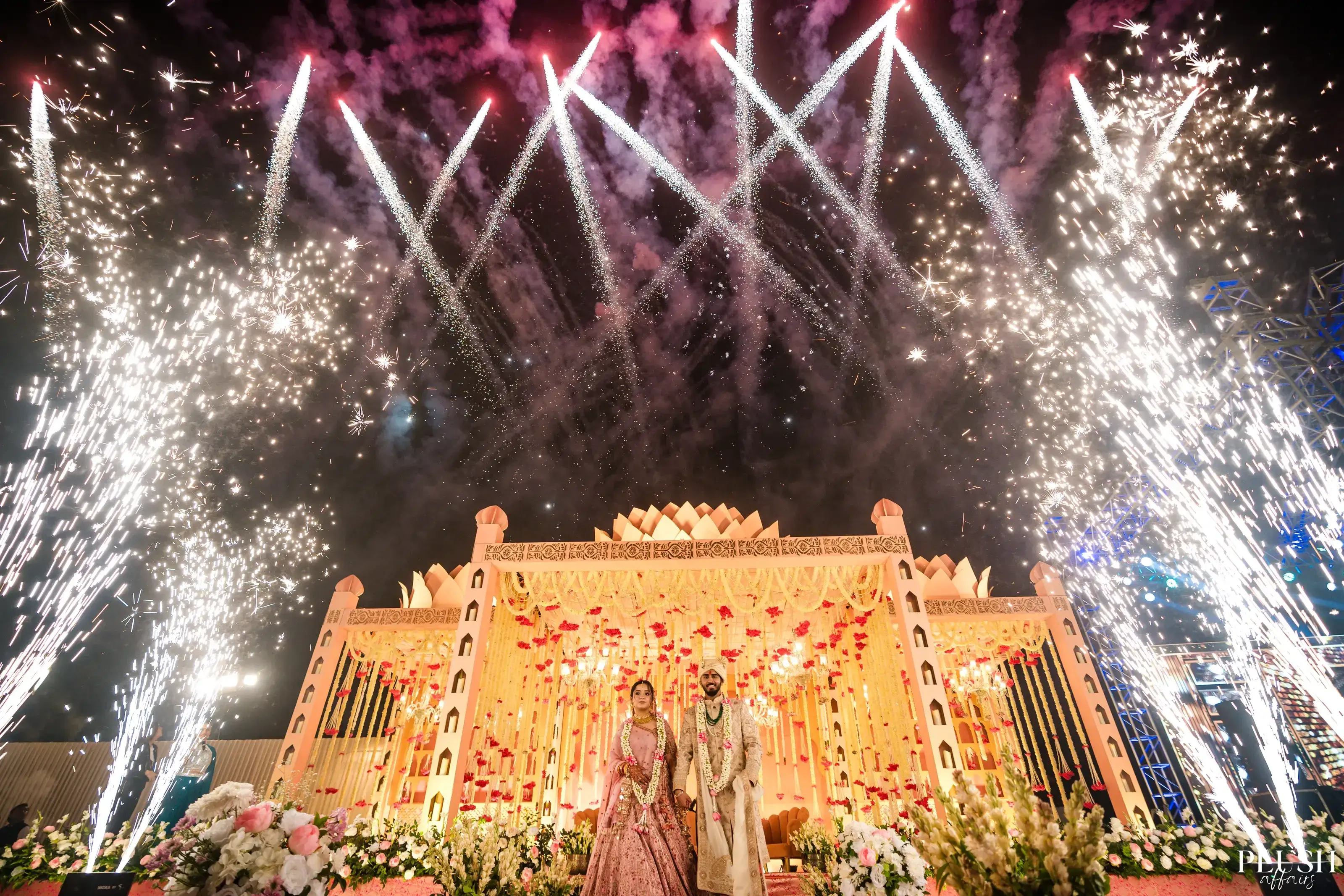 Royal palace wedding